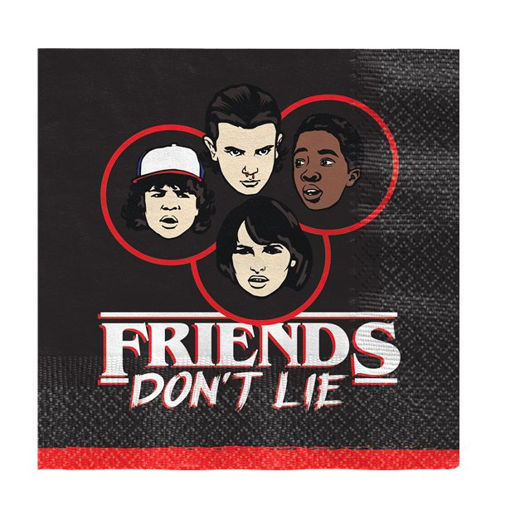 Picture of STRANGER THINGS NAPKINS 33CM